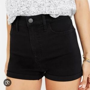 Madewell Black High-Waist Women's Shorts Size 26
